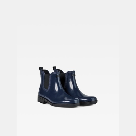 Aigle The Equestrian-inspired Ankle Rain Boots Women Navy ZA-20658